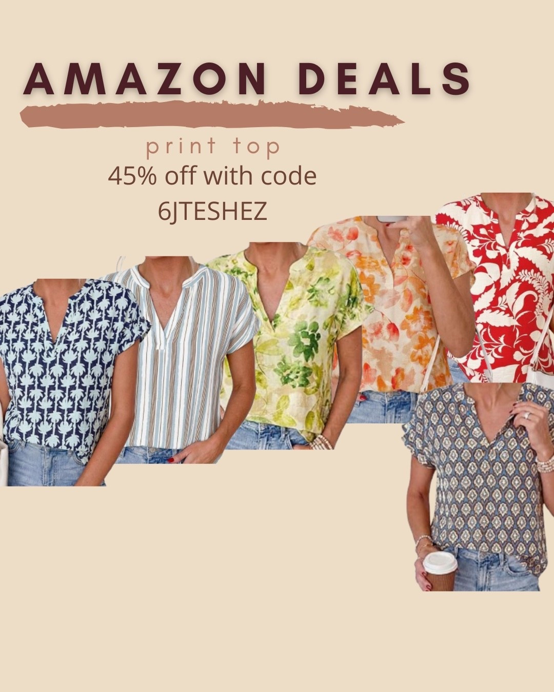 $9 ends 2/2

Amazon fashion
Amazon deals
Print top
Blouse
Resort wear


#LTKSaleAlert