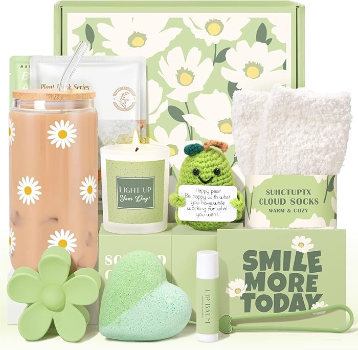 Gift Baskets for Women, 11pcs Unique Happy Birthday Gifts for Women, Best Inspirational Get Well ... | Amazon (US)
