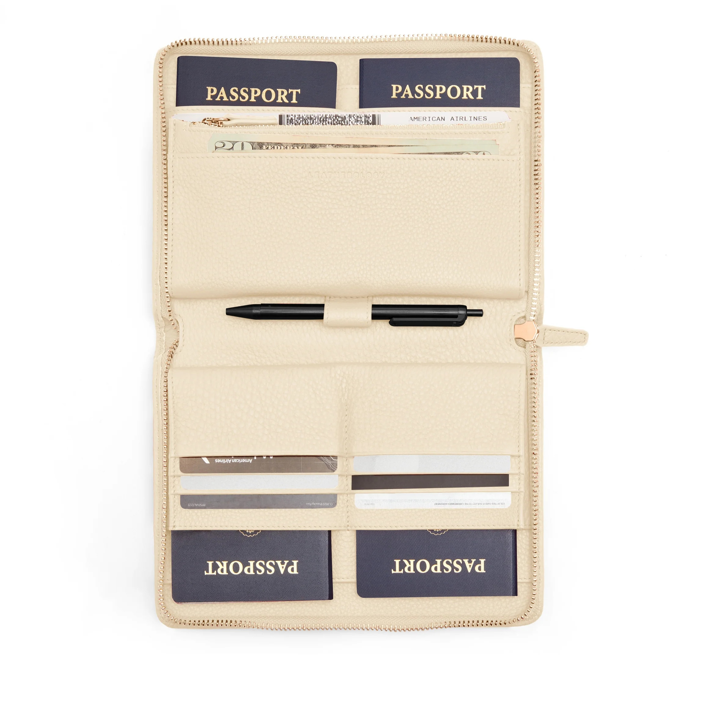 Family Passport Holder | Leatherology