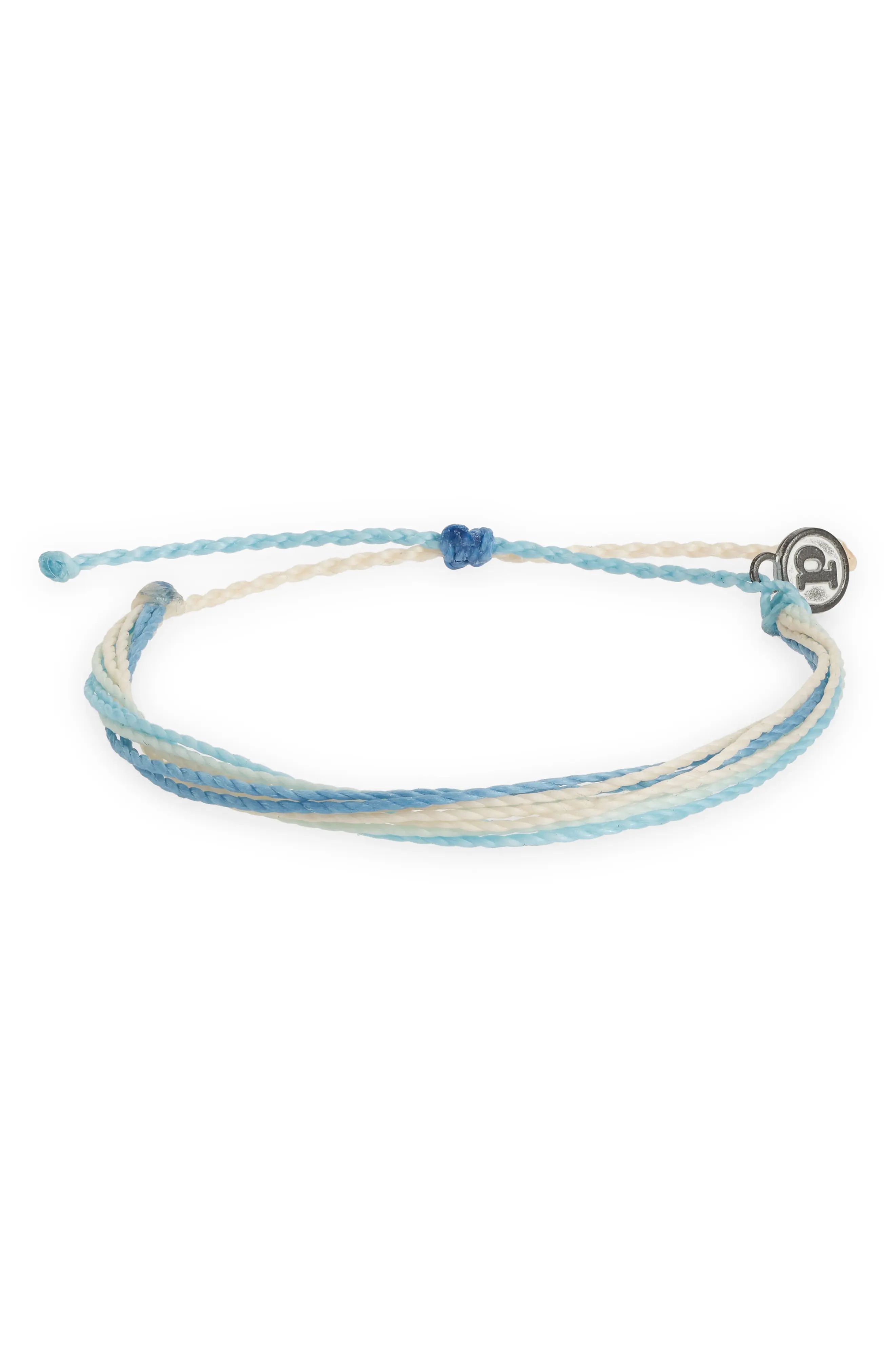 Pura Vida Original Multi Row String Bracelet in Spring Skies at Nordstrom | Nordstrom
