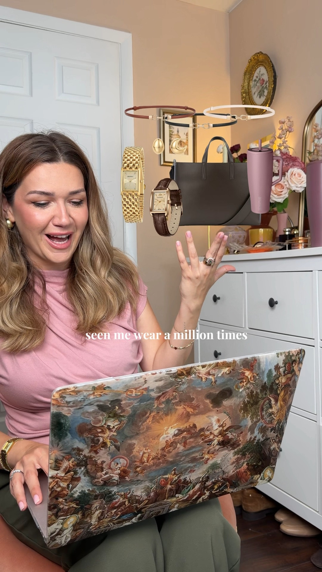 Allllll my favorite things!!! 

I’m giving these away over the next seven days and there will be seven winners but in case you just wanted to grab something for yourself without entering, I’m linking them all as well hehe 🤎￼

#LTKWorkwear #LTKSeasonal #LTKdayinmylife
