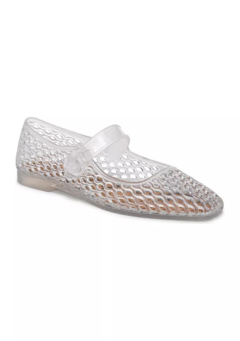 Michaela Jelly Mary Jane Flats | Belk