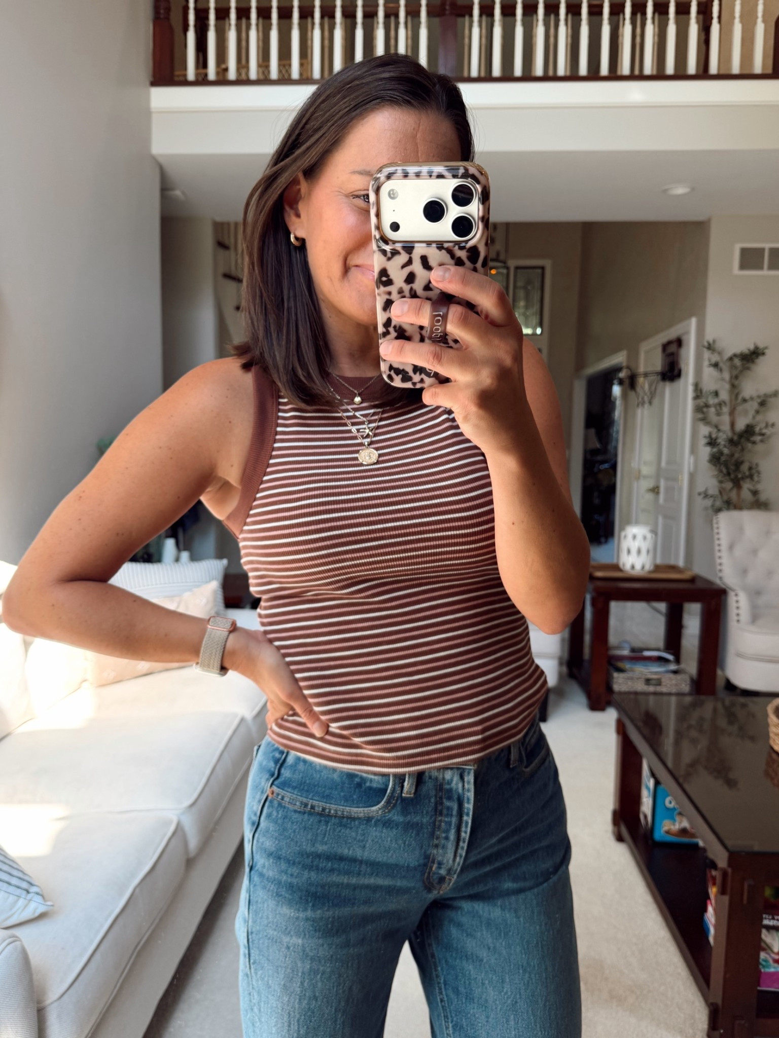 Old navy tanks on deal! 40% off! I size up in these!

#LTKSaleAlert #LTKOver40 #LTKootd