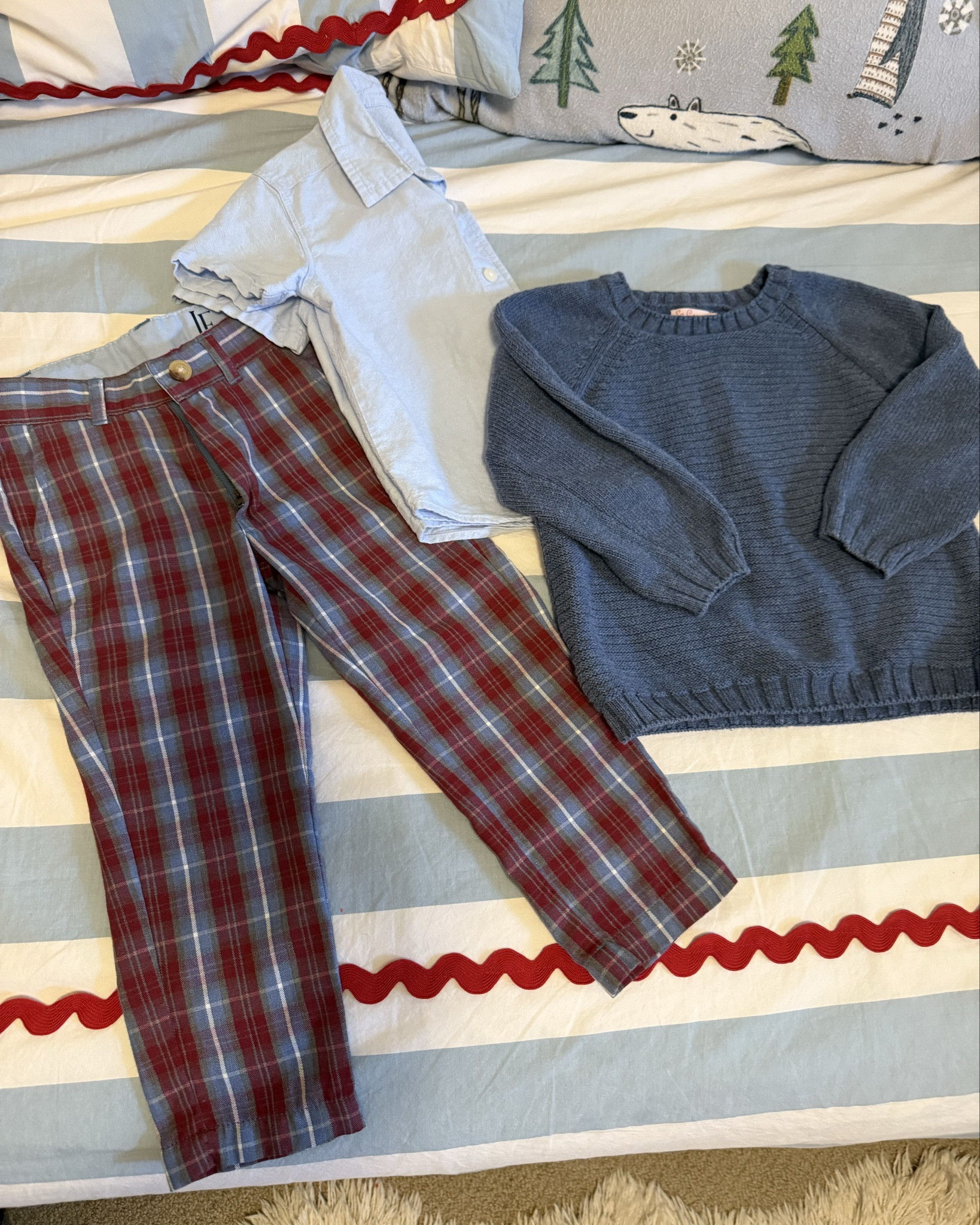 Toddler boy Holiday outfit! This is what my son wore on Thanksgiving and we will definitely repeat it throughout the winter. All on sale right now! 

#LTKFindsUnder50 #LTKHoliday #LTKKids