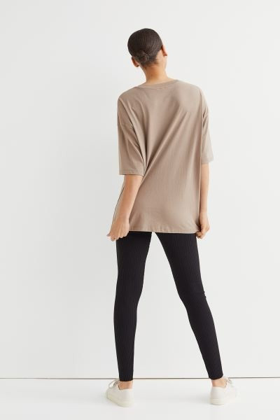 Ribbed leggings | H&M (UK, MY, IN, SG, PH, TW, HK)