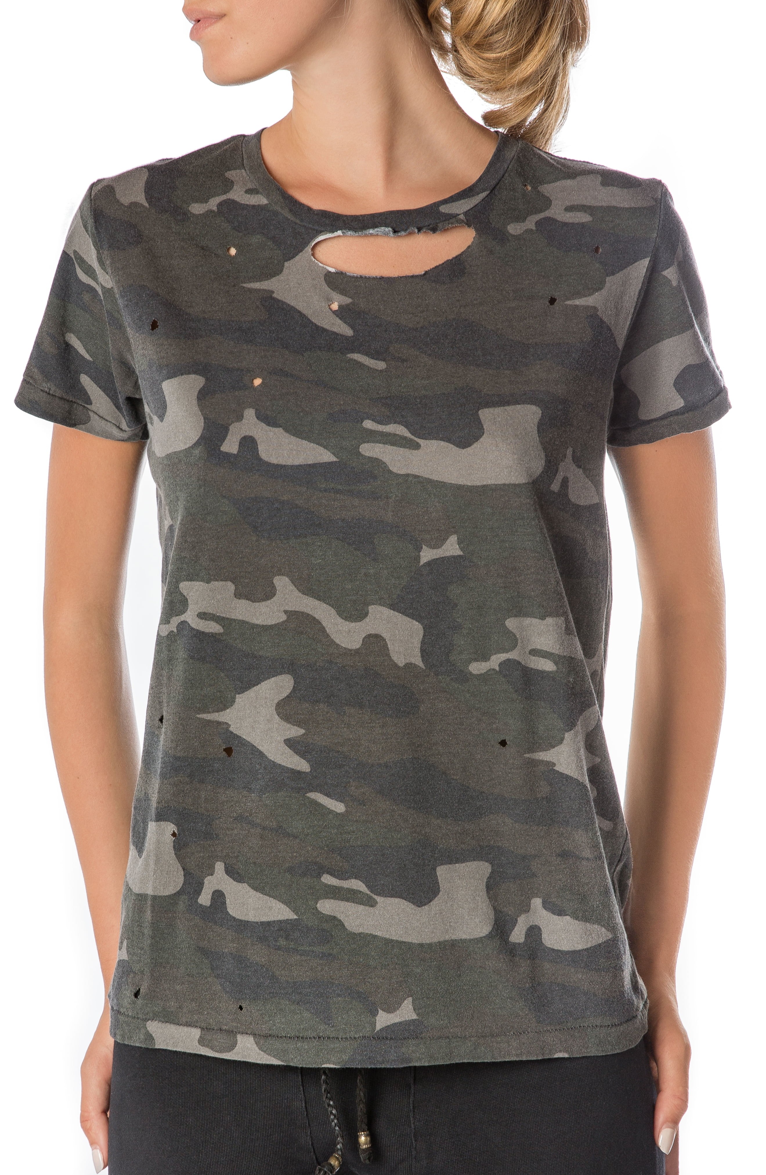 Ragdoll Ripped Camo Tee | Nordstrom