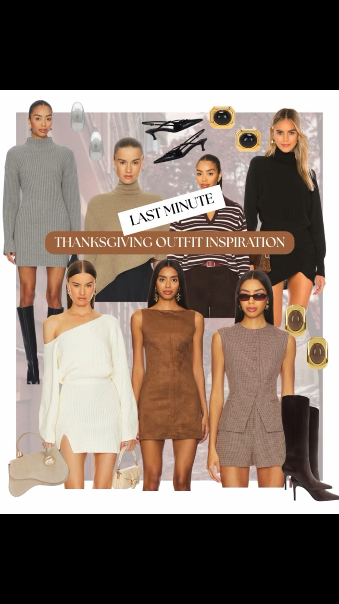 Thanksgiving outfit inspiration for last minute planners. 🤎🍁🦃

Sharing neutral fall outfits, cozy chic styles, holiday outfit inspiration, easy Thanksgiving looks, and fall fashion staples you can shop now. These outfits work for family dinners, Friendsgiving, or casual holiday plans and are all pieces you can rewear through the season.

#thanksgivingoutfit #falloutfitideas #thanksgivingstyle #holidayoutfits

#LTKSeasonal #LTKHoliday #LTKootd