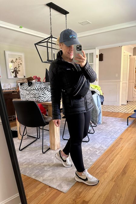 Investing in staples has proven to be important! Patagonia jacket and hat! Lululemon align leggings and Nike waffle debut all linked 😍 #patagonia #fallstyle 

#LTKstyletip #LTKfitness #LTKSeasonal