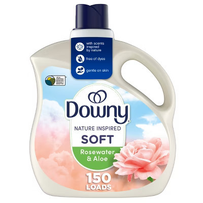 Downy Inspired Fabric Softener - Rosewater Aloe - 111 fl oz | Target