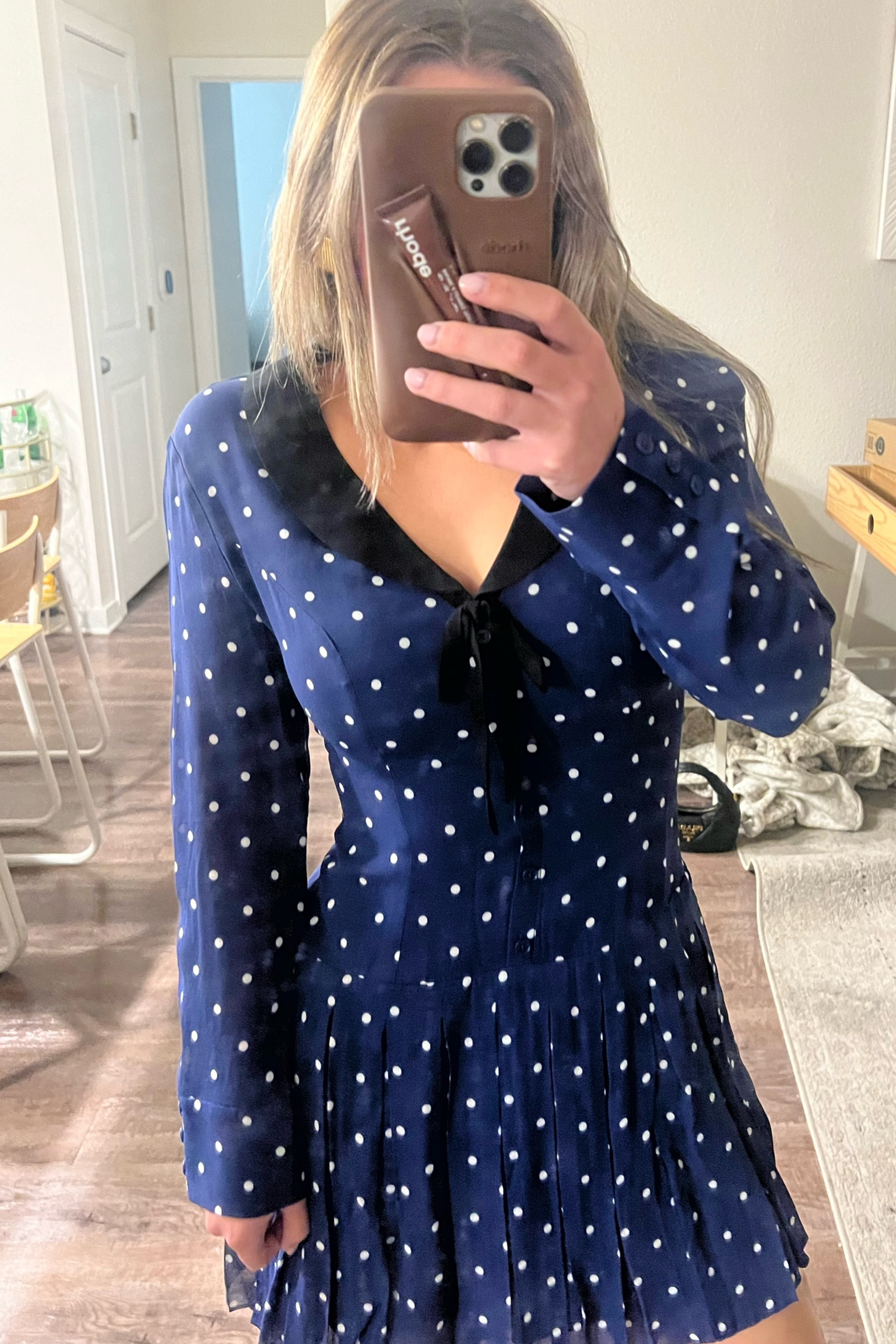 Cutest spring dress 💙💙💙💙
& on sale for $74 regular $200+
Such a perfect spring dress find and on major sale !!!!
Polka dots are so in this season
This is the perfect dress for spring!!!!
I love the bow detailing as well!

date night dress / spring dress / long sleeve dress / polka dots / polka dot outfit / bow dress / spring dress / casual outfit / cute casual dress / casual dress / navy blue dress / navy blue / traveling outfit / reformation / reformation sale / sale dress finds / sale finds 

#LTKFindsUnder100 #LTKSaleAlert #LTKStyleTip