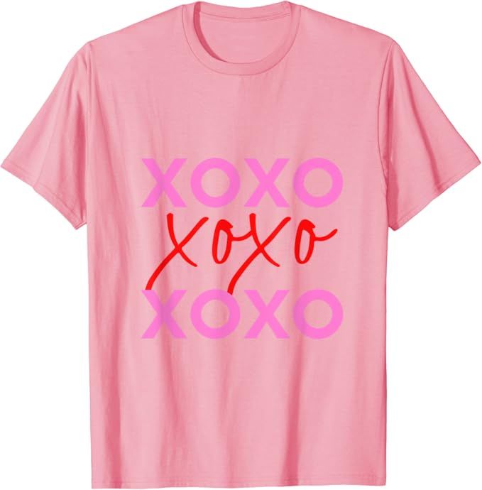 XOXO Valentine's Day On Repeat T-Shirt | Amazon (US)