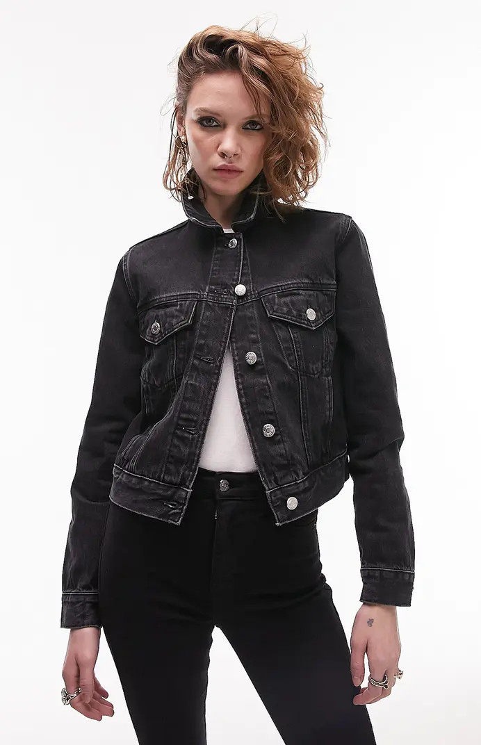 Tilda Crop Denim Jacket | Nordstrom