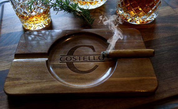 Cigar Ash Tray, Ash Tray, Personalized ash tray, Custom Ash Tray, Wood Ash Tray, | Etsy (US)