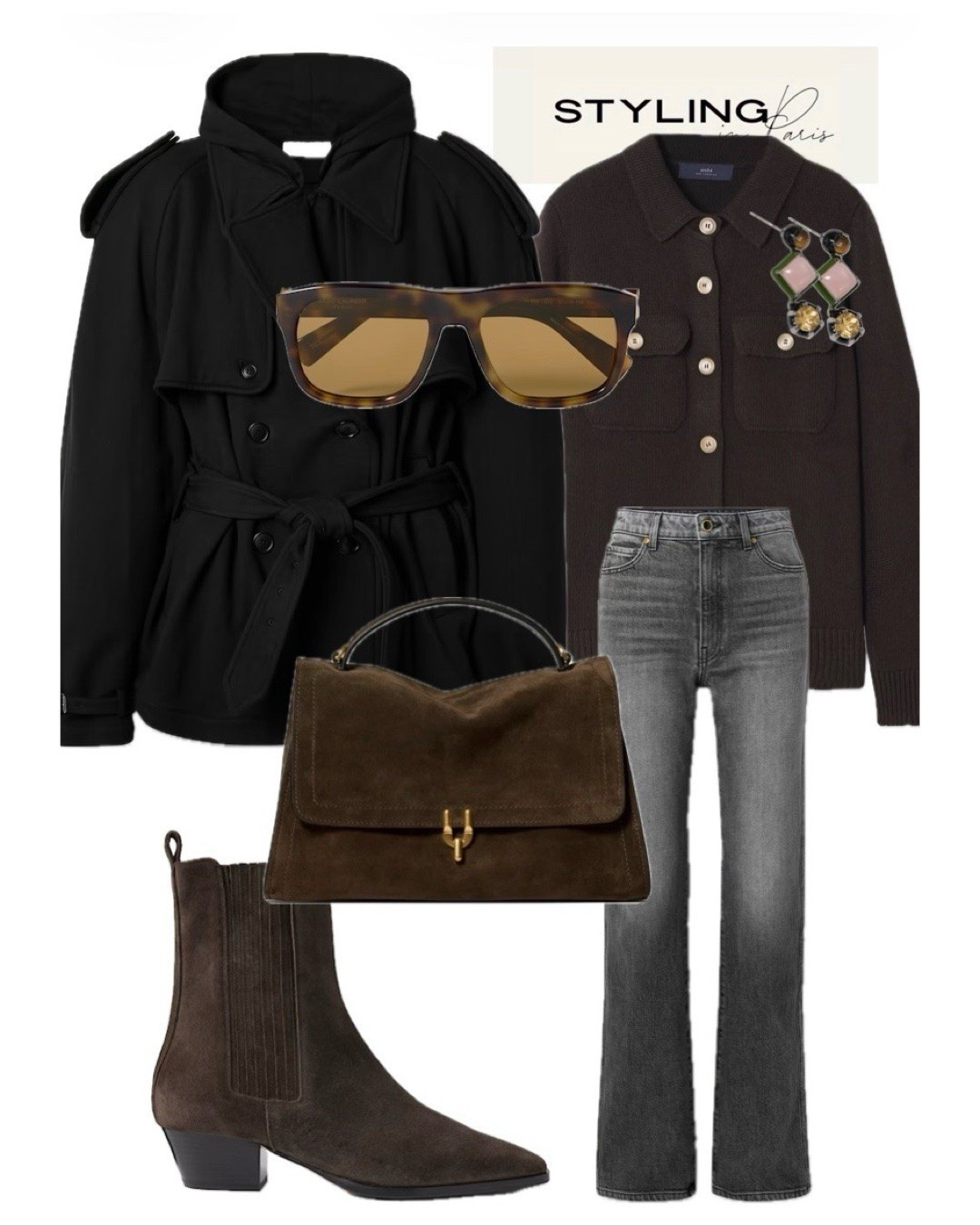 Brown is having a beautiful moment this fall. From deep chocolate and espresso to softer tobacco and camel, it feels rich, understated and surprisingly modern. A little warmer than black, but just as versatile and perfect for giving classic pieces a new attitude.

#LTKFashionMonth #LTKautumn #LTKeurope