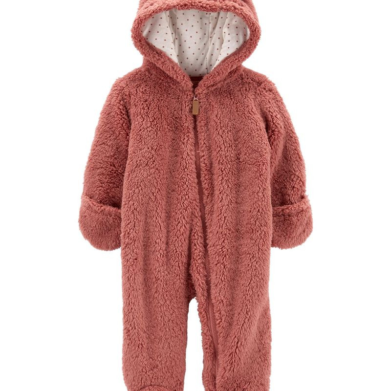 Baby Zip-Up Sherpa Pram | Carter's