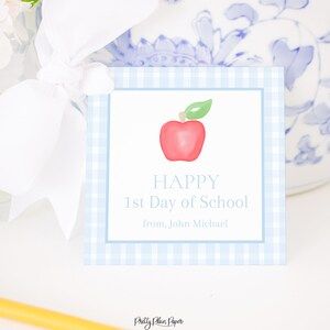 Watercolor Back to School Tag | Teacher Tag | Teacher Gift Tag | Printable Back to School Tags | ... | Etsy (US)