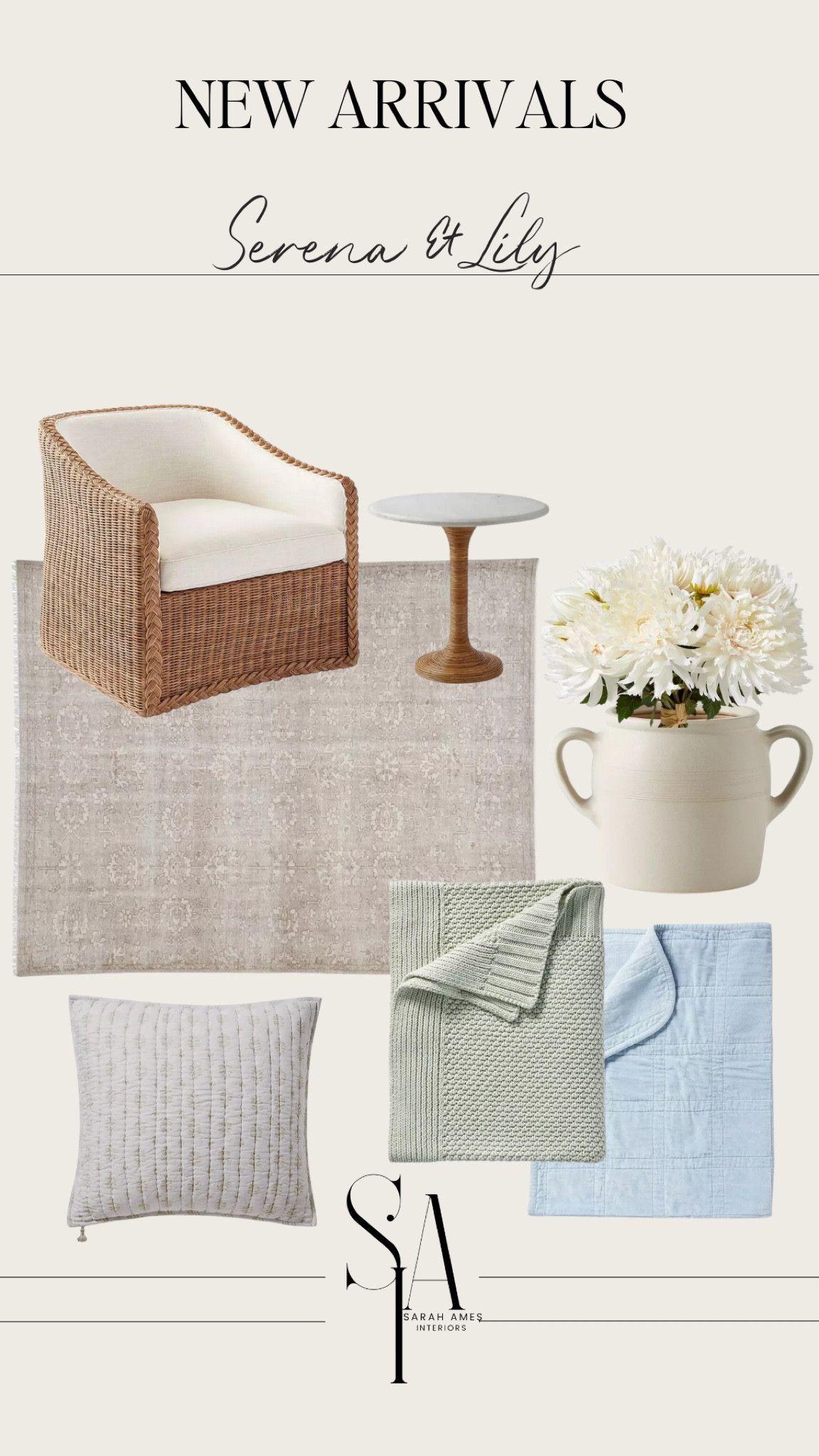 New home decor arrivals at Serena & Lily! Coastal decor!

#LTKStyleTip #LTKHome #LTKFamily