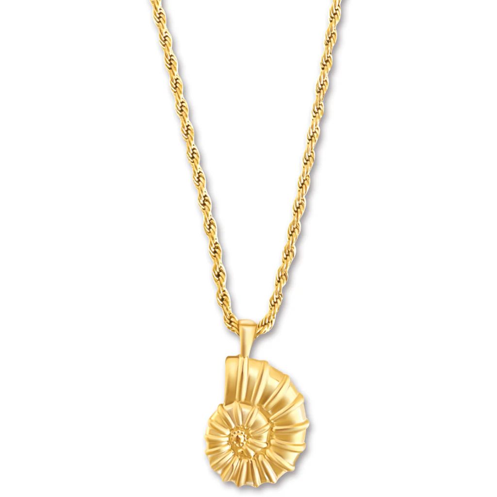 Ellie Vail - Eliana Oversized Shell Pendant Necklace | Ellie Vail Jewelry