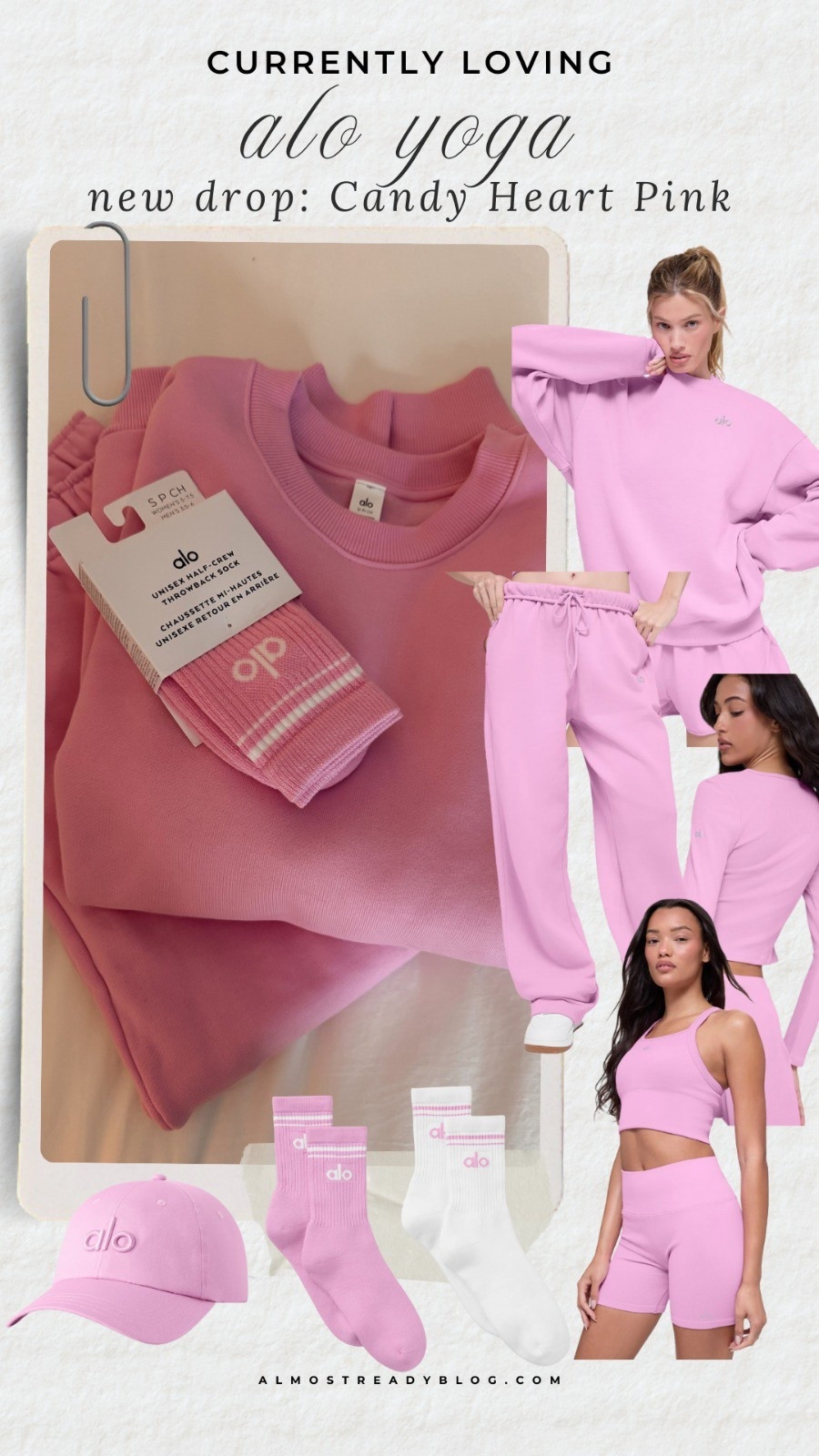 Snow day fit check ❄️💗
XS sweatshirt / XS pants - I do get a Small in the top only because that was all they had in store but I prefer the XS 

Valentine's Day cozy outfit, pink loungewear, pink athleisure clothing, amanda west, almost ready blog

#LTKOver40