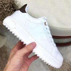 Casual shoes women Travel leather lace-up sneaker 100% cowhide fashion lady Flat designer Running... | DHGate