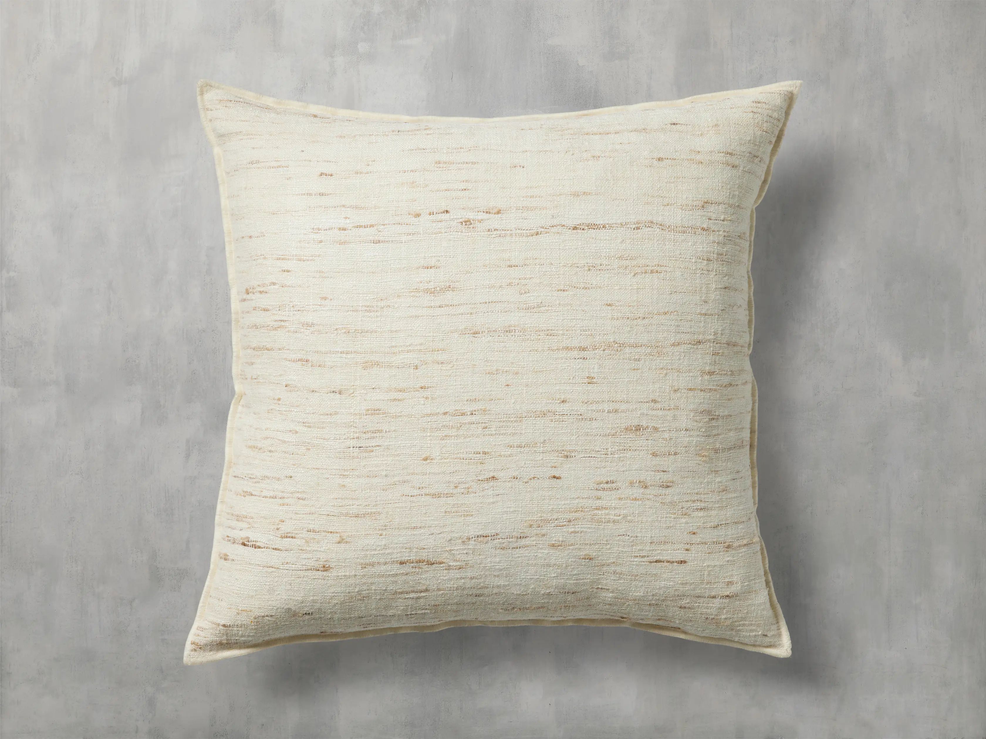 Raw Silk Pillow Cover | Arhaus
