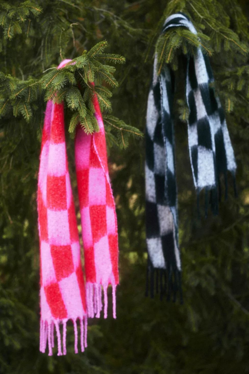 Checkerboard Scarf | Urban Outfitters (US and RoW)