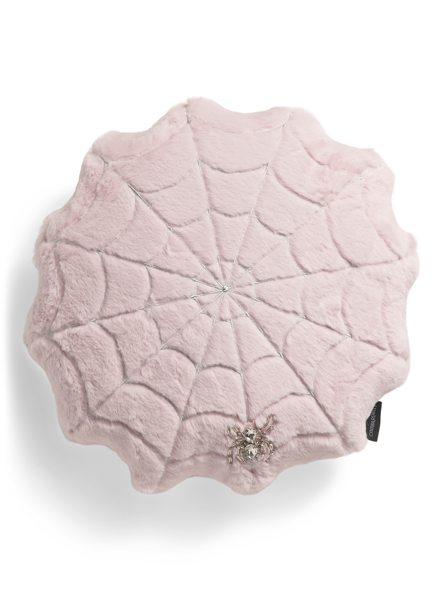 20x20 Shaped Spider Web Pillow | TJ Maxx