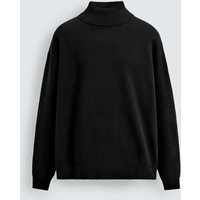 Zara - Soft High Neck Sweater - Men - Black - Men | Zara US