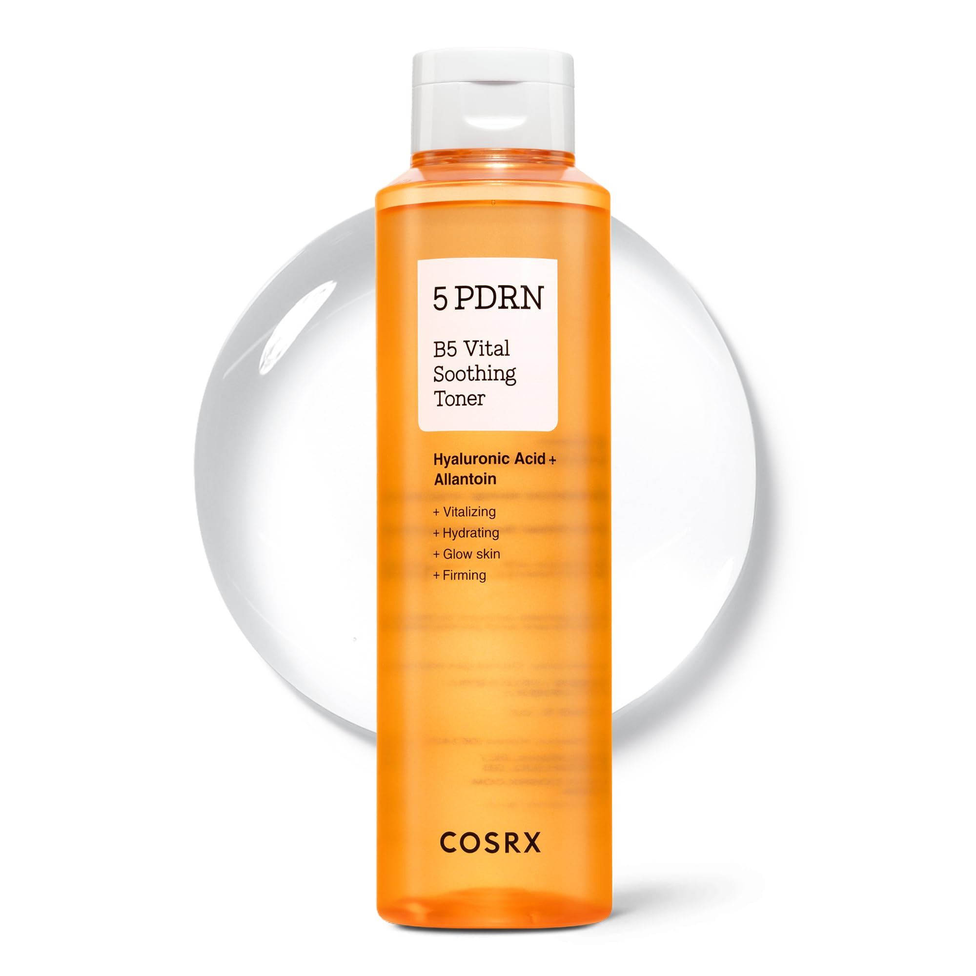 COSRX 5 PDRN B5 Vital Soothing Toner - Korean Toner for Rejuvenating & Soothing Skin with Salmon ... | Amazon (US)