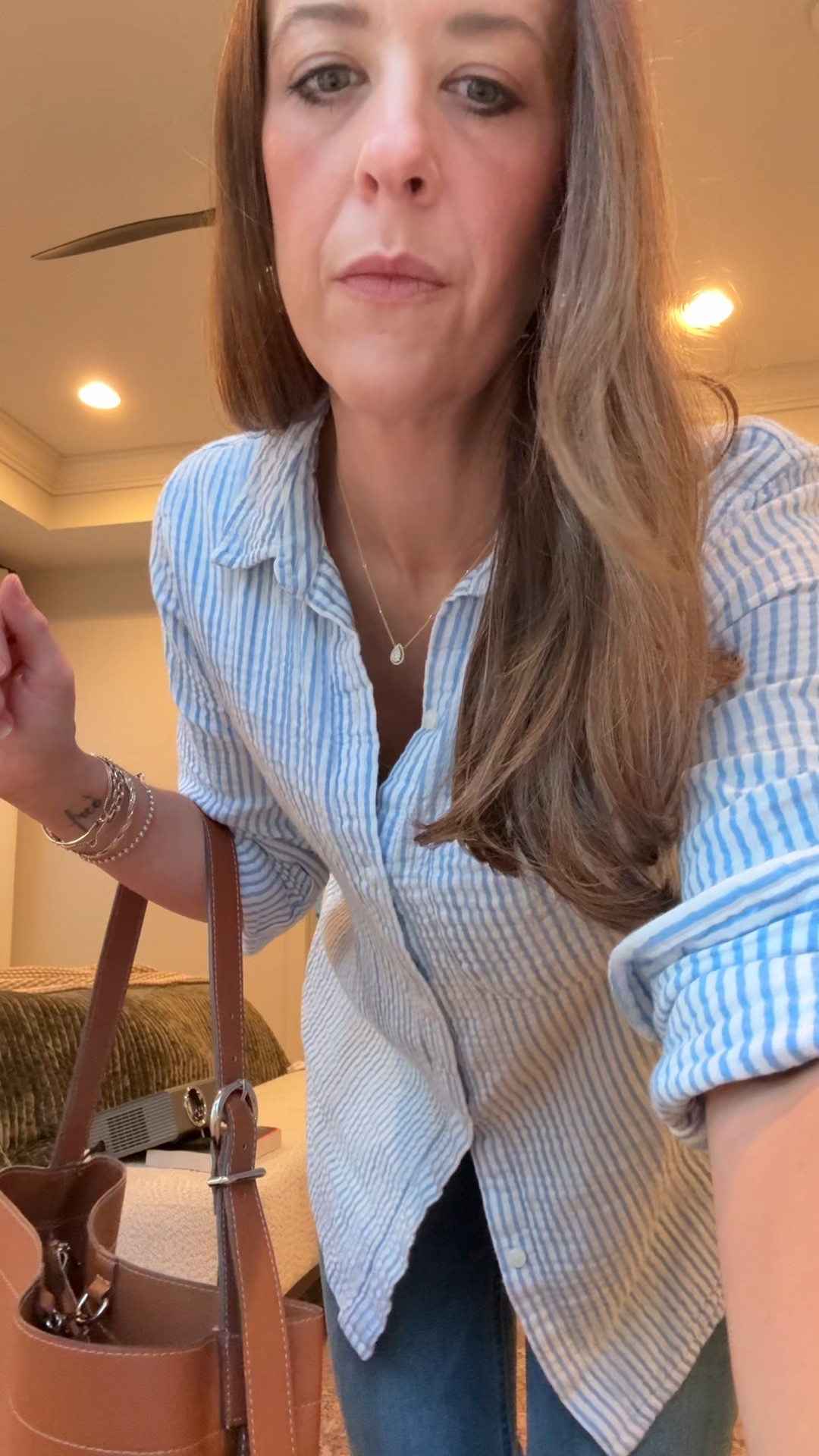 Quince promo code: INFG-26LINENANDLIGHTCO10 for 10% off your first order 🤍

Transitioning my favorite wrinkle-free button-down into fall with cropped jeans + brown mules. Such an easy fall casual outfit, teacher outfit, workwear look, or everyday mom outfit for warm September days.

Sizing: Quince button-down S | jeans 25R

#LTKFallStyle #LTKWorkwear #LTKTeacherStyle #LTKMomStyle #LTKStyleTip

#LTKootd #LTKgrwm #LTKSeasonal
