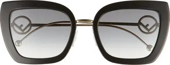 Fendi 55mm Gradient Cat Eye Sunglasses | Nordstromrack | Nordstrom Rack