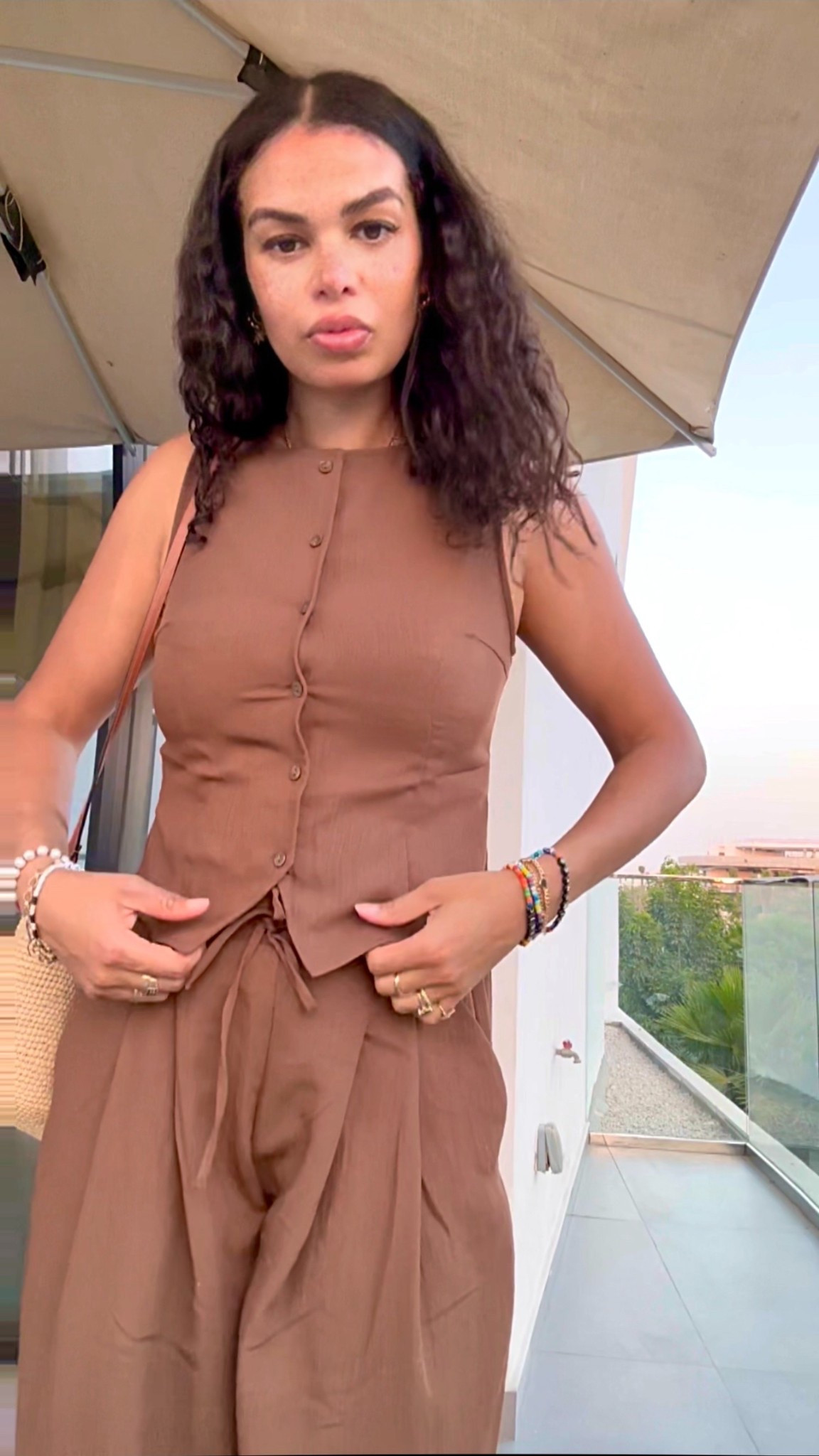 Brown co-ord 

#LTKspring #LTKuk #LTKsummer