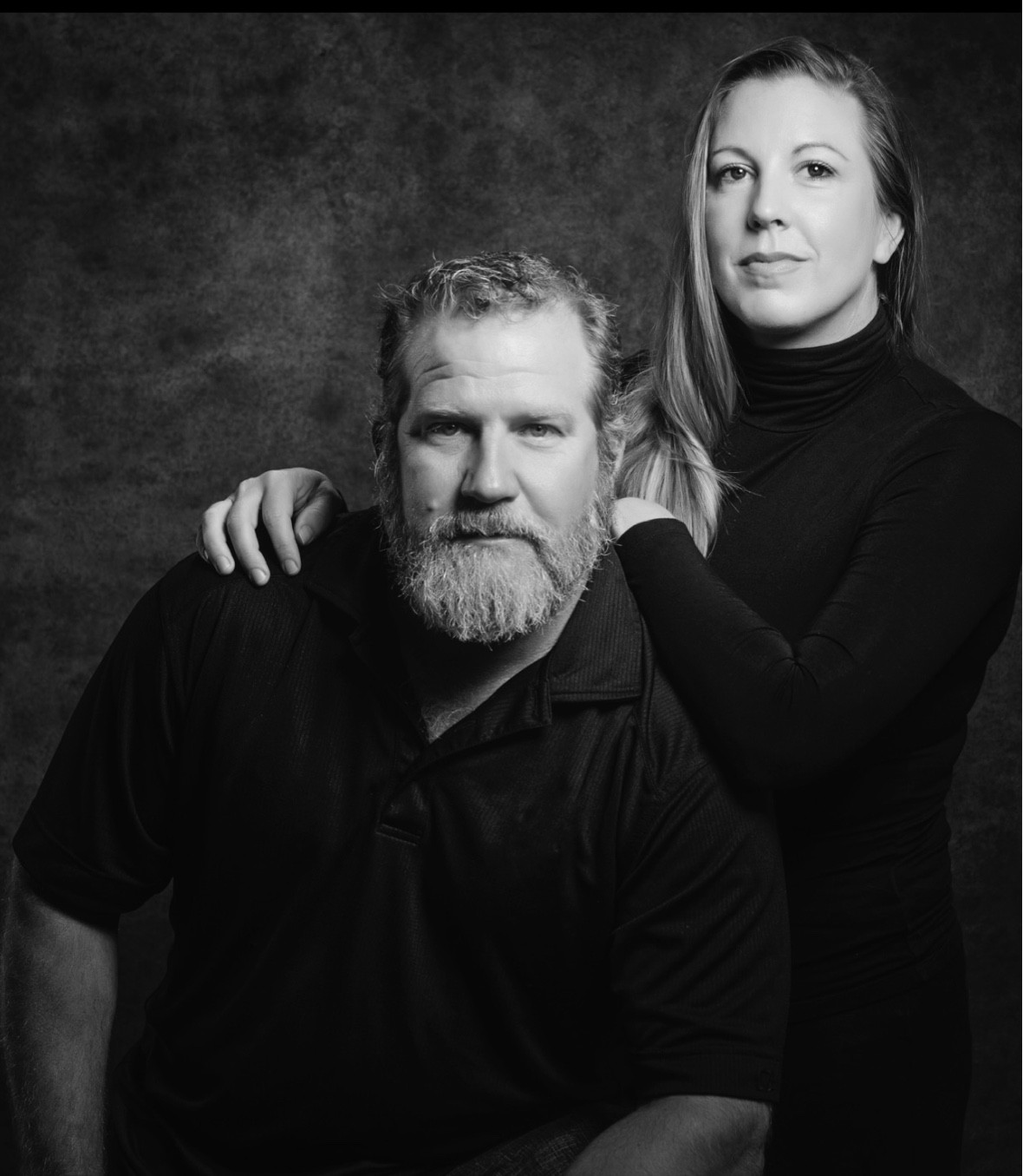 We try to do family portraits when we have a kid graduating: because generally that means that everyone is in town.  We like to do all black so what you see is the faces and the smiles, and not the chubibess or the dated outfits that will live in infamy 50 years from now.  This is what me and the big guy wore to create timeless photos 📸

#LTKover40 #LTKmidsize #LTKstyletip