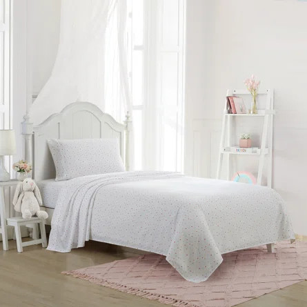 Laura Ashley Kids Cozy Printed Sheet Sets | Wayfair North America