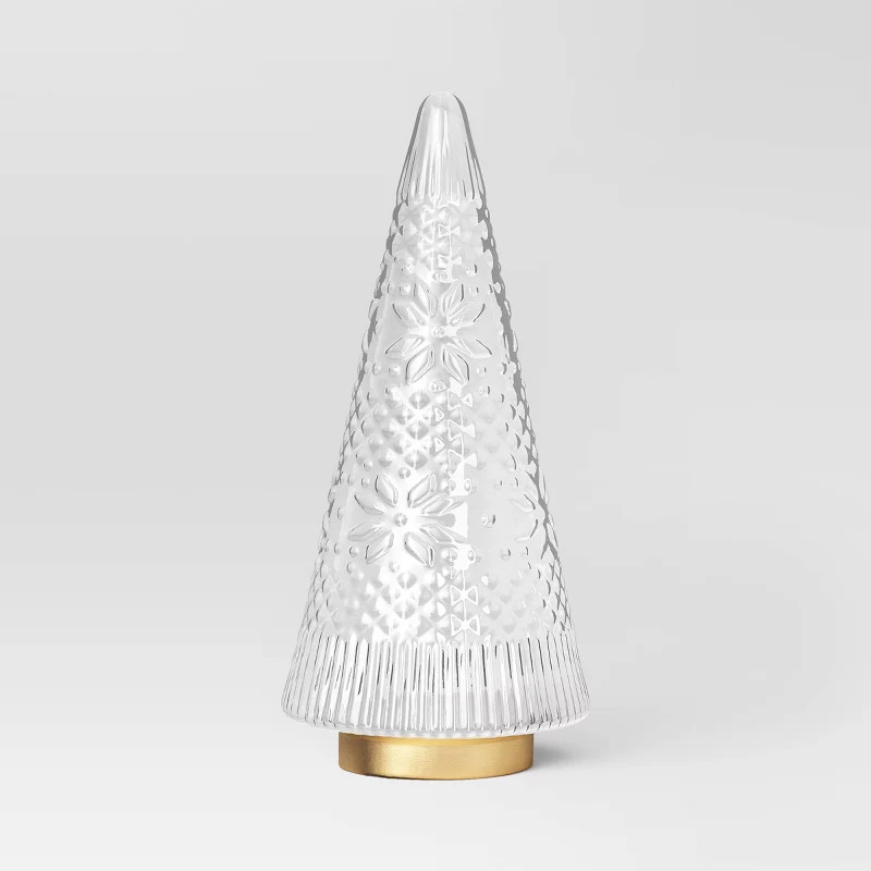 Christmas Large Fair Isle Glass Tree - Threshold™ | Target