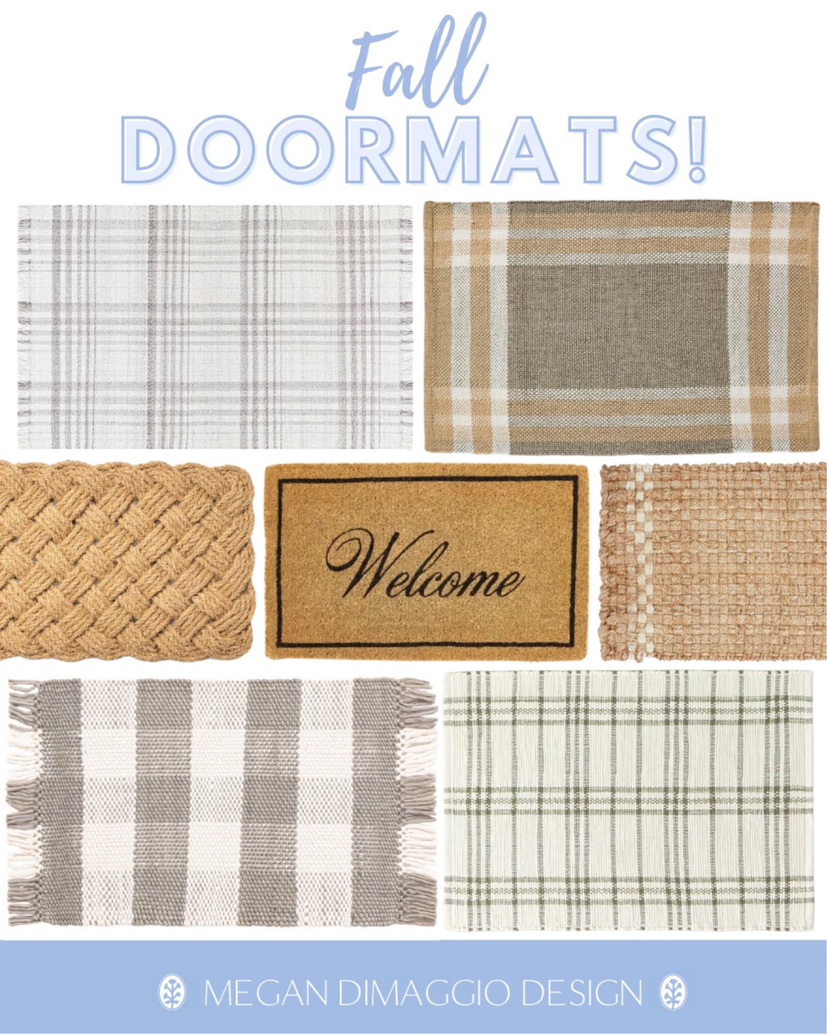 Fall doormats & scatter rug combos for the neutral coastal home!! 🍂 Plus so many of these are $20 & under!! Time for a porch refresh?! 🧹  even more linked!!

#LTKFindsUnder50 #LTKSaleAlert #LTKHome