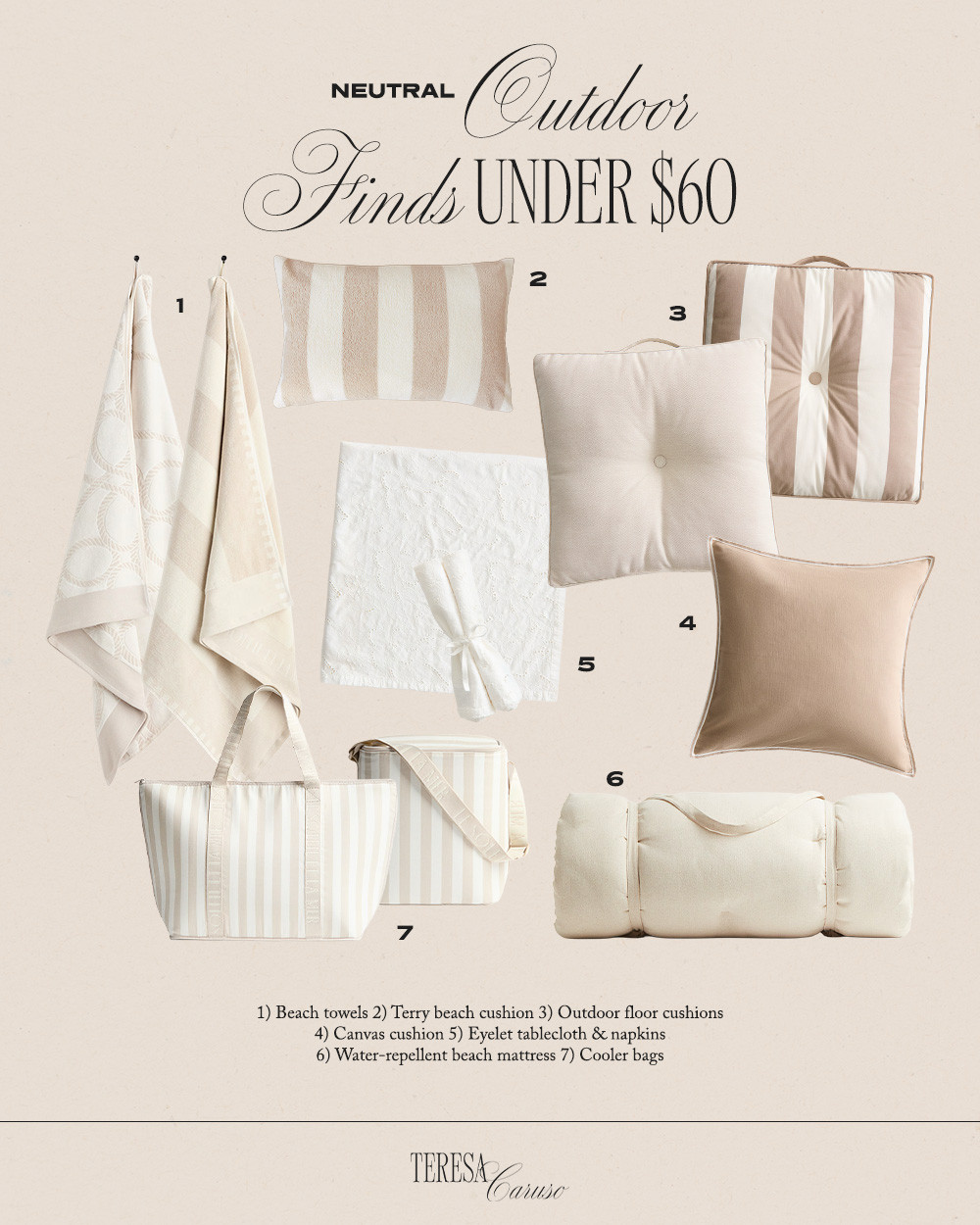Neutral Outdoor Finds Under $60! 

 #LTKHome