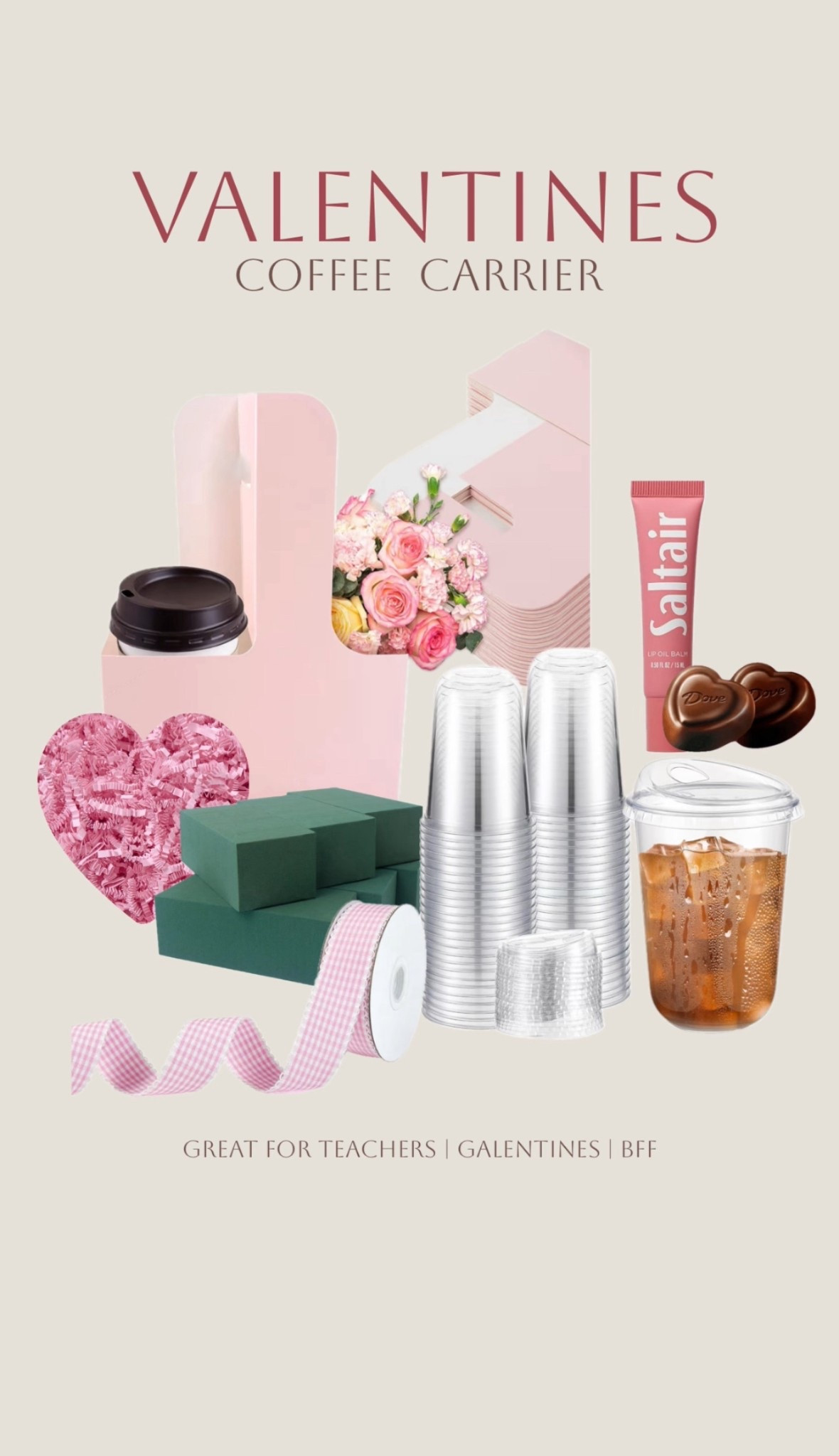 Valentines Coffee Carrier ☕️ 

Can’t wait for all of this to arrive! I will share the final look!

#valentines
#valentinesday
#galentines
#teachergift
#valentinesdaygift


#LTKFindsUnder50 #LTKSeasonal #LTKHome