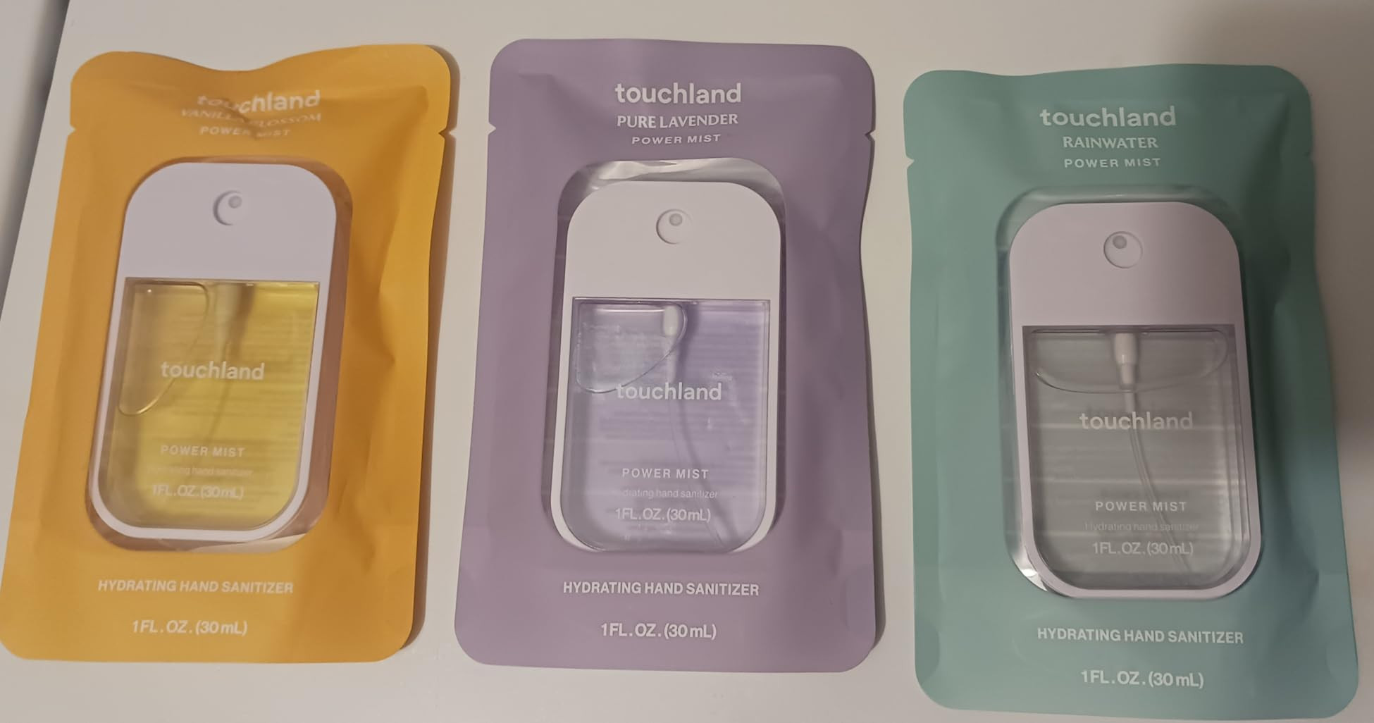 Touchland Hand Sanitizer Spray, Juicy Trio - 3 x 1 FL OZ | Amazon (US)