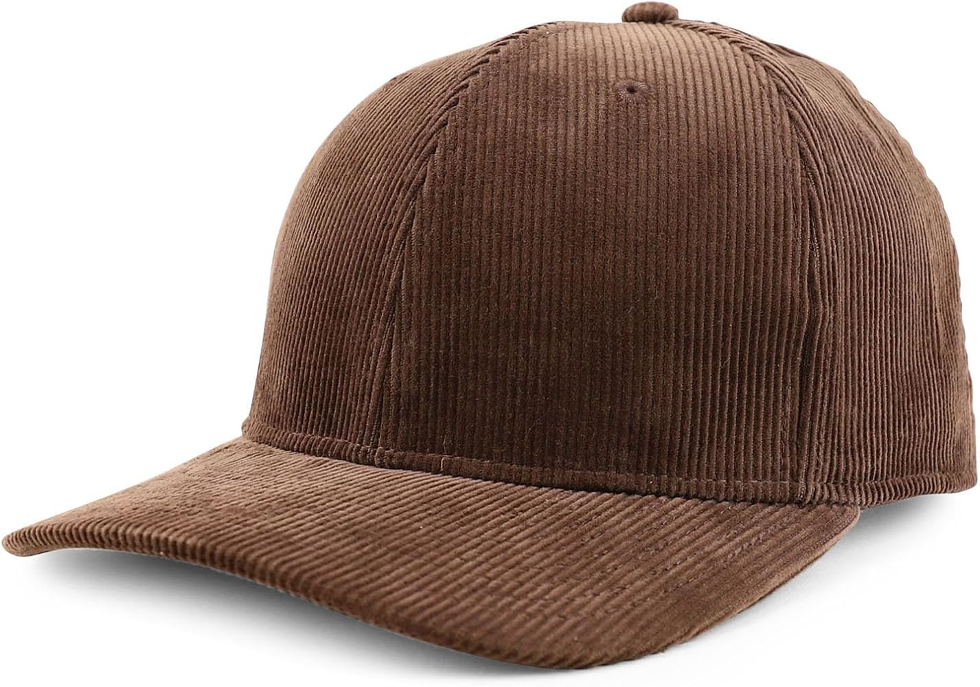 Trendy Apparel Shop Structured 6 Panel Cotton Corduroy Baseball Cap | Amazon (US)