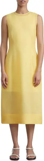 Lafayette 148 New York Sleeveless Silk Gazar Dress | Nordstrom | Nordstrom
