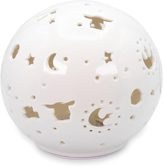 Star Wars: The Mandalorian Grogu Ceramic Mood Light | Nightstand Table Lamp with LED Light for Be... | Amazon (US)