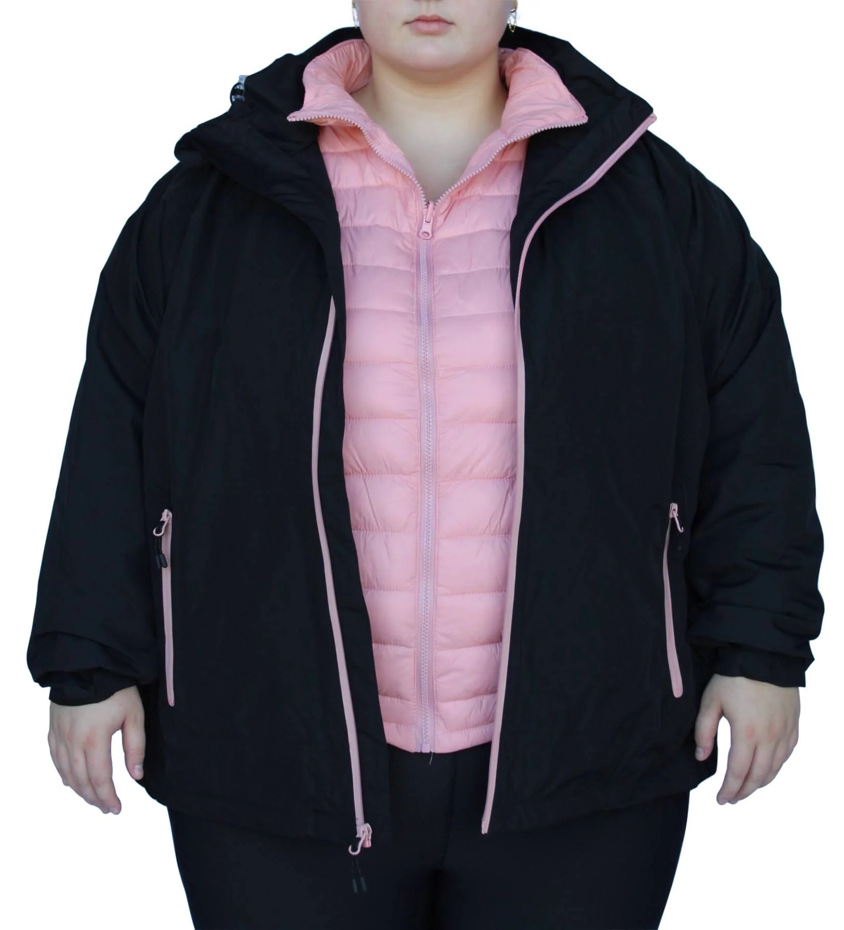 Snow Country Outerwear Women's Plus Size 1X-6X Alps 3in1 Coat Jacket | Walmart (US)