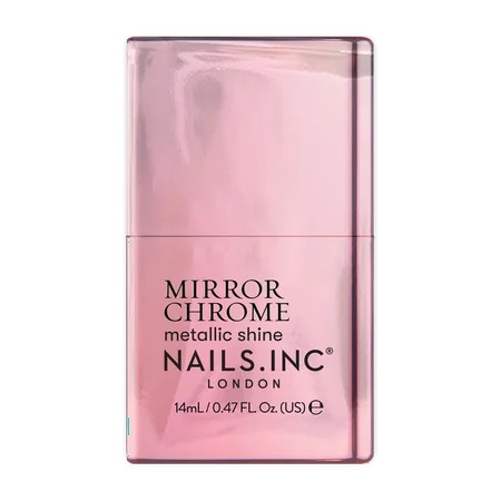 Nails.INC High Shine Metallic Chrome Effect Polish Nail Polish Feeling Chromatic Pink Chrome 0.47oz | Walmart (US)