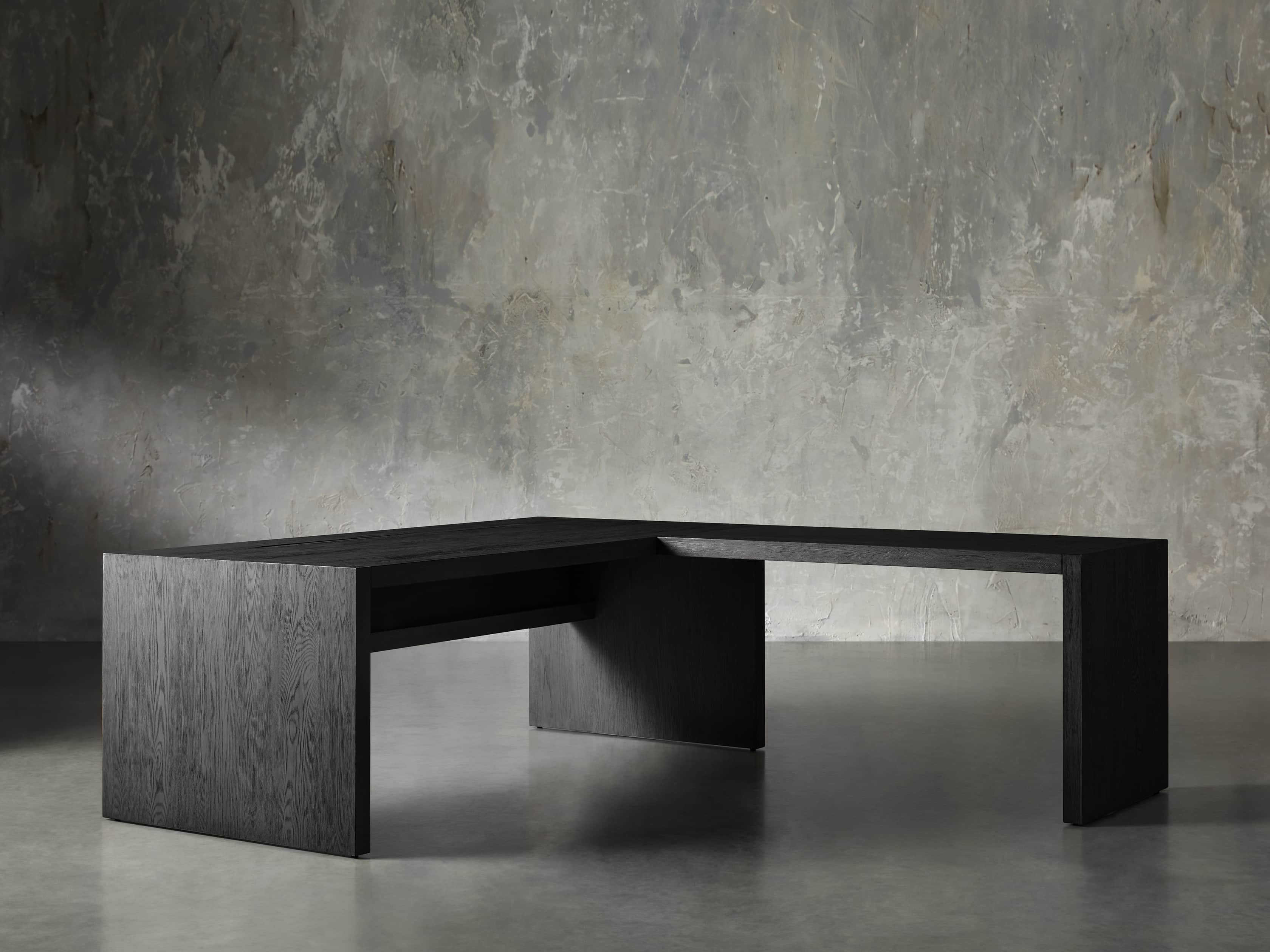 Bodhi Modular Desk with Return Desk | Arhaus