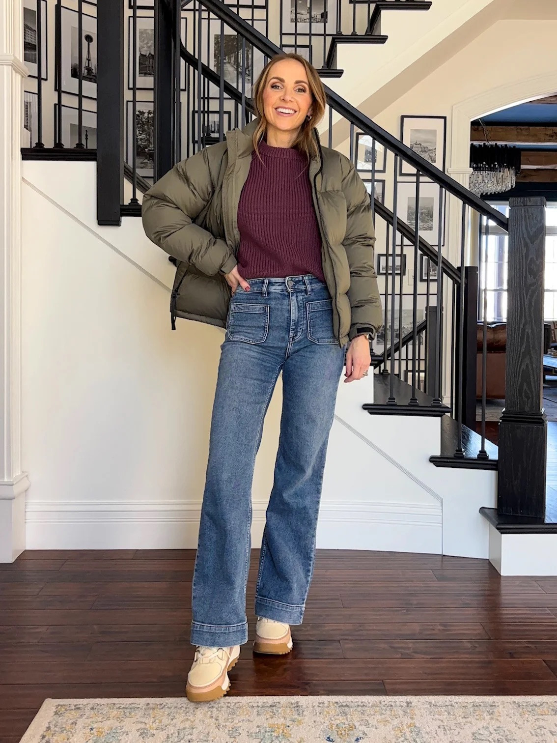 @sorel winter boots styled with @quince puffer jacket + sweater 

#LTKStyleTip #LTKShoeCrush #LTKSeasonal