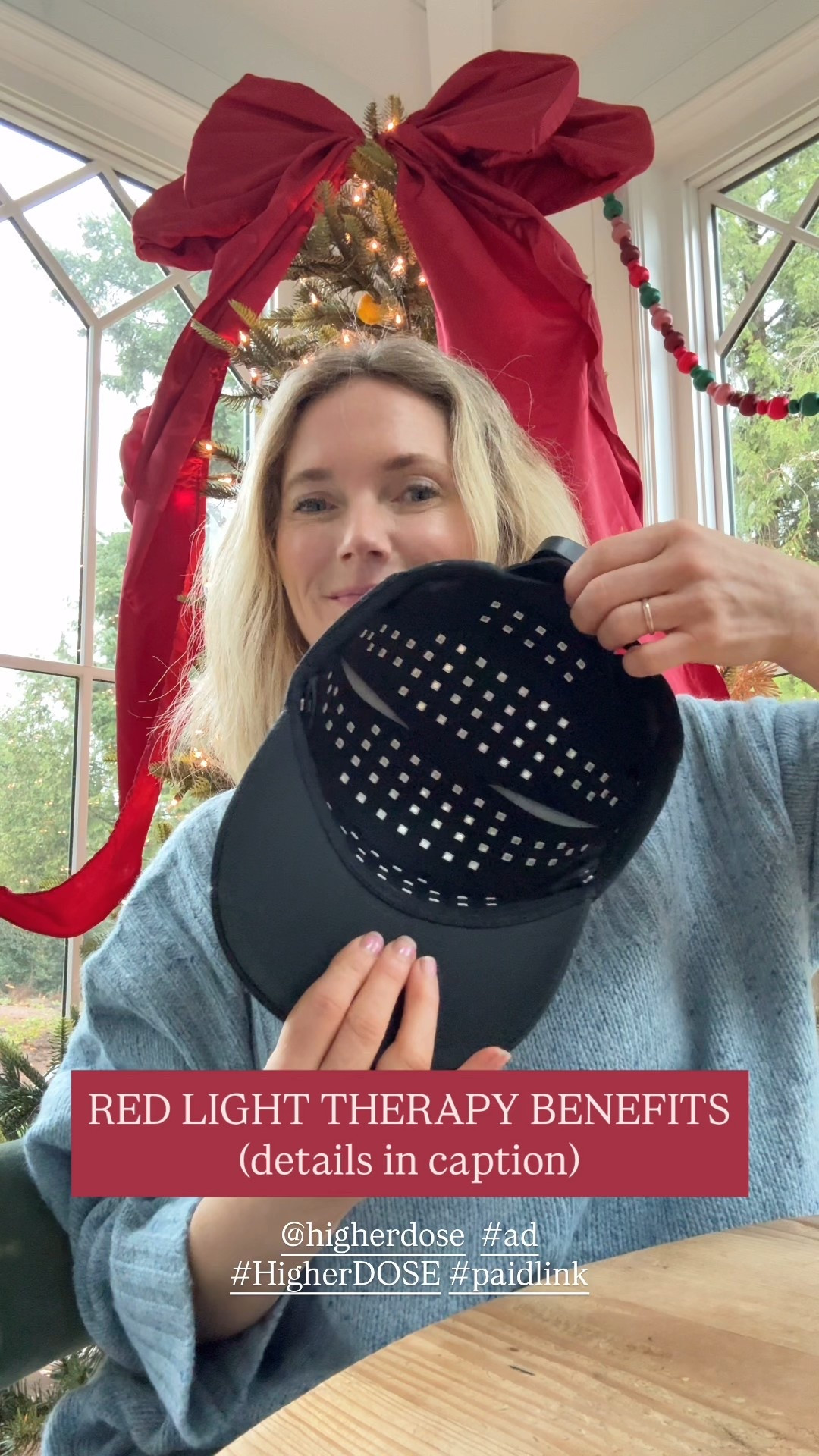 I’ve shared my red light mask with y’all before but I started using the red light hat and the red light full body mat and they’re too cool. Red light therapy is essentially a type of light that can help stimulate collagen production in the skin and blood flow to your scalp, help with redness and inflammation, aid muscle recovery, support your circadian rhythm, and so much more. Linking the products that I use by HigherDOSE below #ad #HigherDOSE @higherdose #paidlinks

#LTKmomlife #LTKActive #LTKselfcare