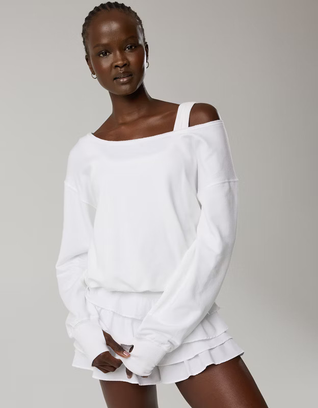 OFFLINE By Aerie OTT Layered Sweatshirt | Aerie