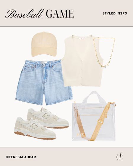 Baseball game outfit inspo! 

#LTKStyleTip