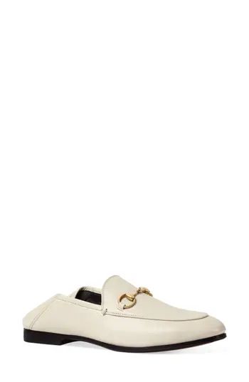 Women's Gucci Brixton Convertible Loafer, Size 6US / 36EU - White | Nordstrom
